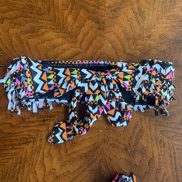 Boho Fringe Pacsun Bathing Suit Set - Picture 4 of 6